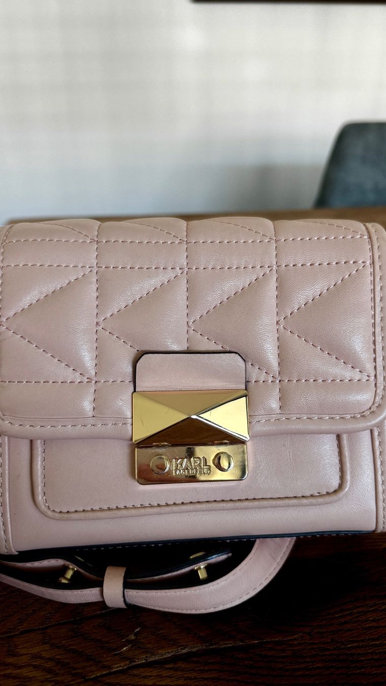 Karl Lagerfeld Borse da donna: Karl Lagerfeld Umhängetasche, rosé – Usato da Glattpark(Opfikon) venduto da uli_v96q 3