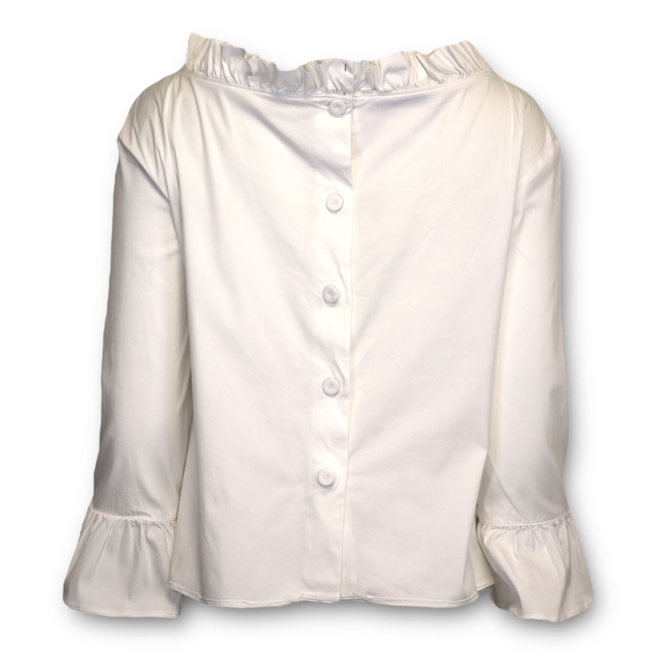 Prada Blusen: Prada Bluse weiss Gr. 40 – Gebraucht aus Binningen von Designerlabels 2