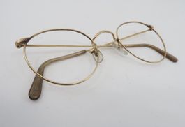 ALGHA Vintage Gold Brille Brillengestell 12 KT ohne Gläser