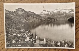 AK Weggis nach Nuglar nahe Liestal 1947