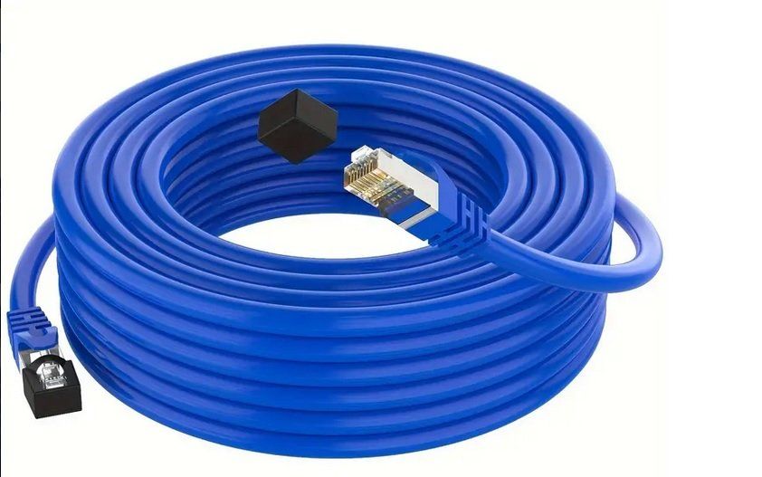 Kabel: Ethernet- / Netzwerkkabel – Blau / 6 Meter – Neu und originalverpackt aus Humlikon von GX30 1