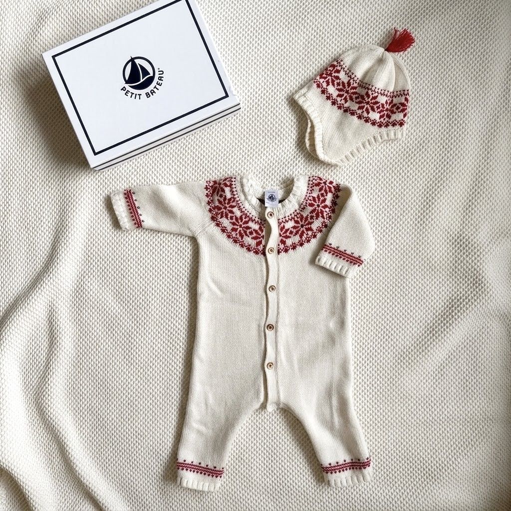Petit Bateau Strampler: Baby-Overall Petit Bateau 3 Monate – Neu (gemäss Beschreibung) aus La Tour-de-Peilz von tinazi