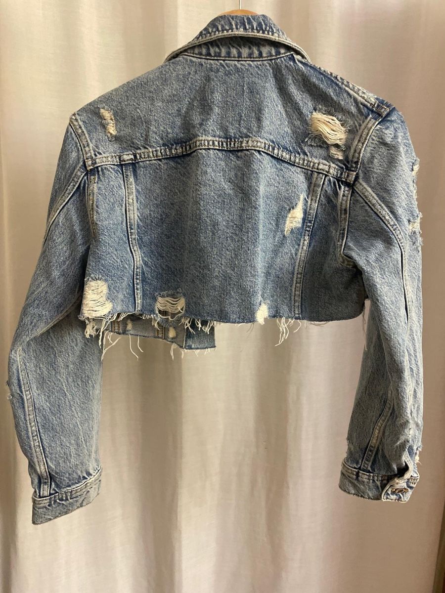 Zara Giacche: Cropped Jeansjacke ZARA S – Usato da Stäfa venduto da Phphch 1