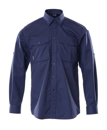 MASCOT® CROSSOVER Hemd »Greenwood« Gr. 41-42, Marine