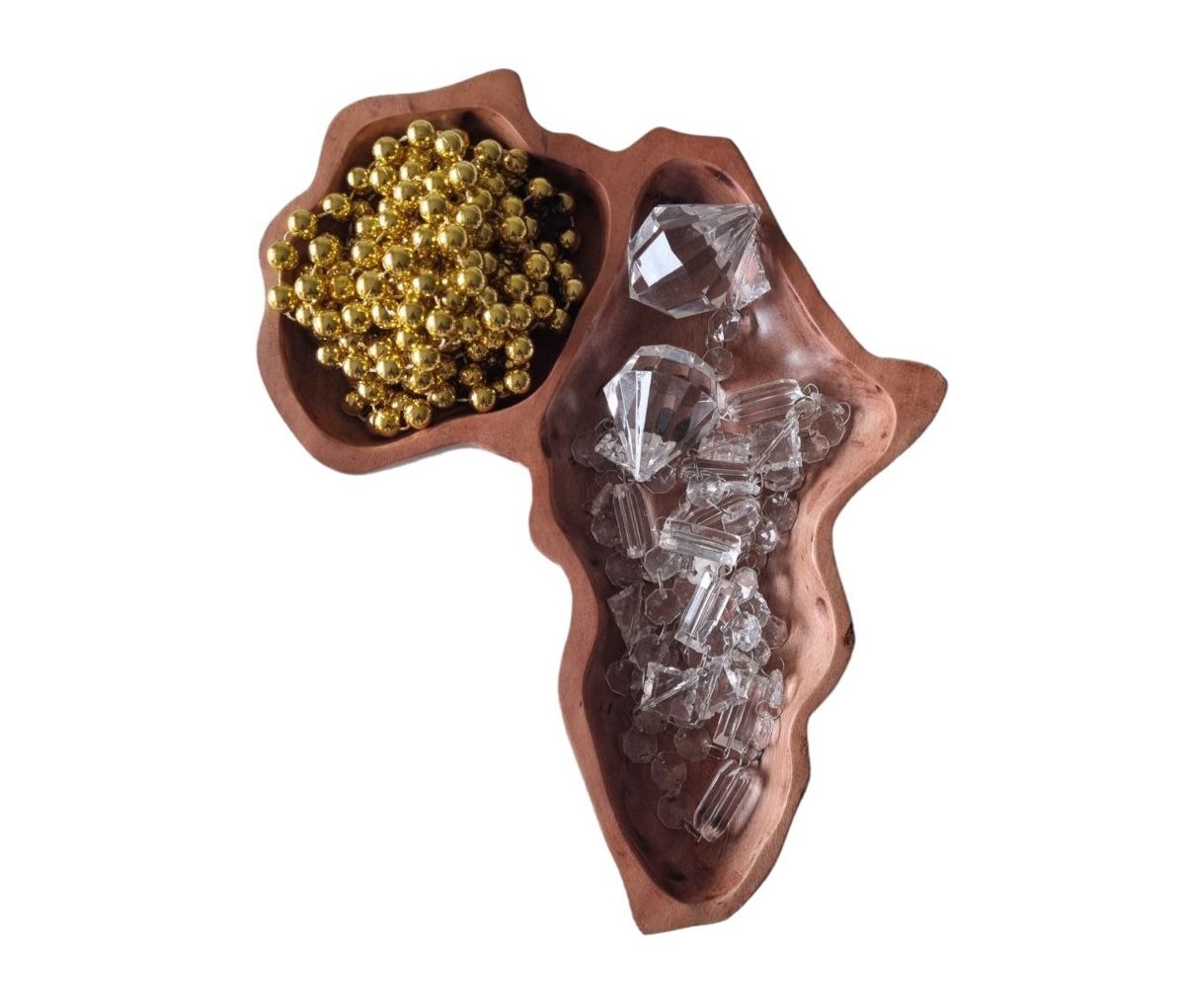 Plateaux: Afrika Holzplatte – Neuf avec emballage d'origine à Biel/Bienne par COINCECILE 1