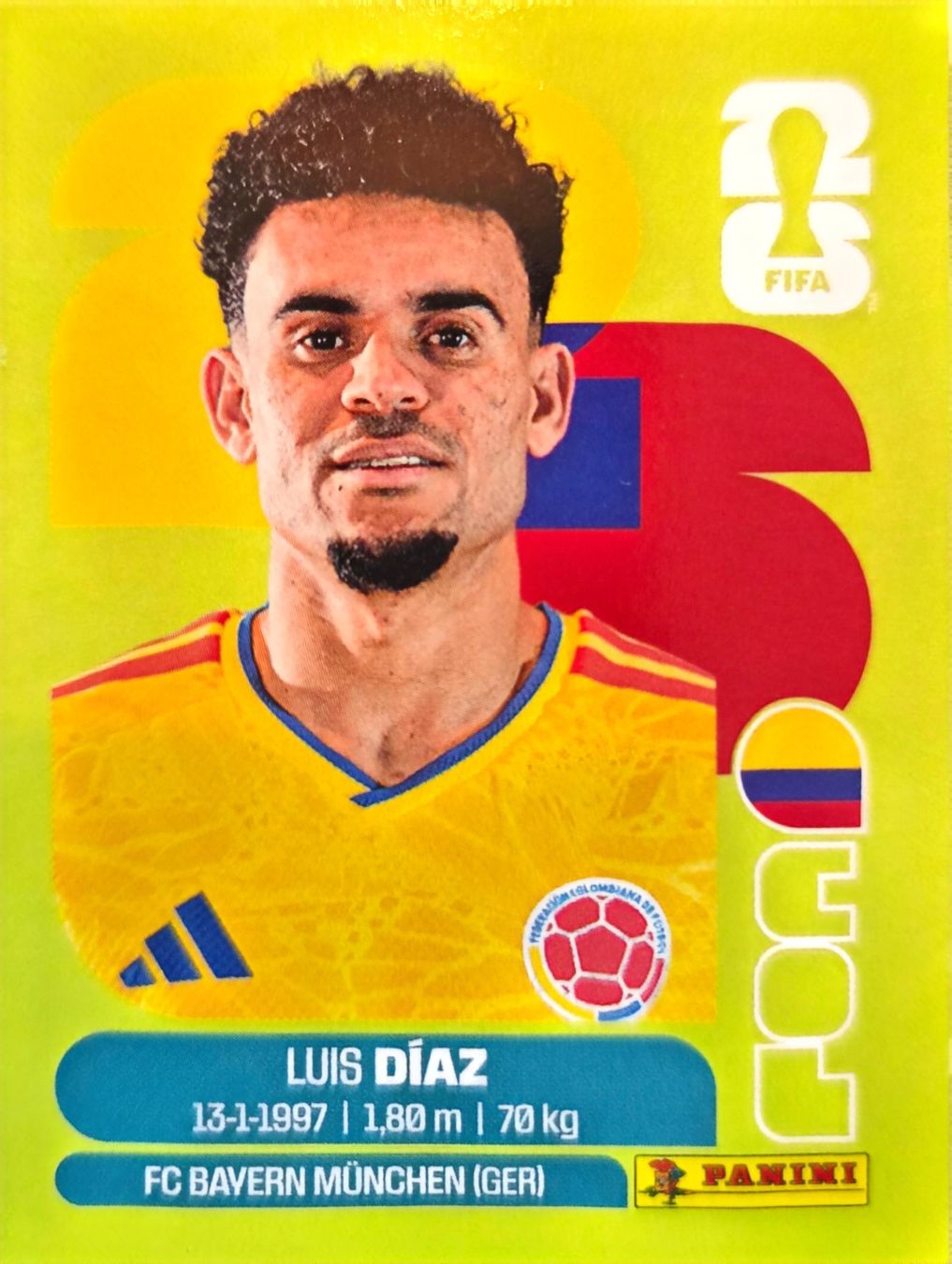 Panini Carte collezionabili: Carte FIFA World Cup 2026 COL 20 – Usato da Clarens venduto da rim_g98y