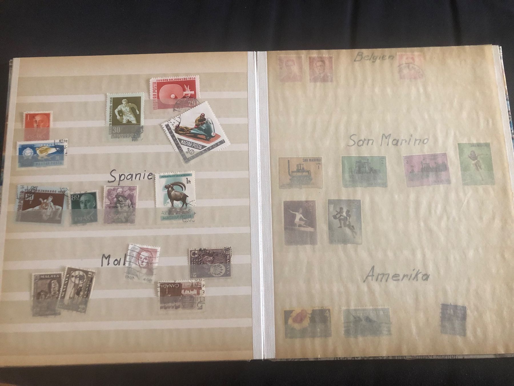 Tutti i francobolli: Grosse Briefmarkensammlung Album – Usato da Schinznach Dorf venduto da Beazam 9