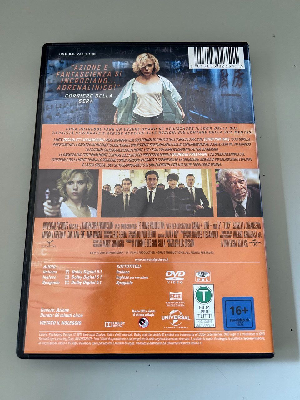 Tutti i DVDs: DVD Lucy – Usato da Giubiasco venduto da LorisVale 1