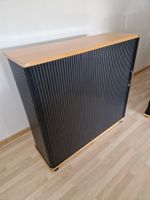 Lista Rollladenschrank schwarz Holzoptik gebraucht