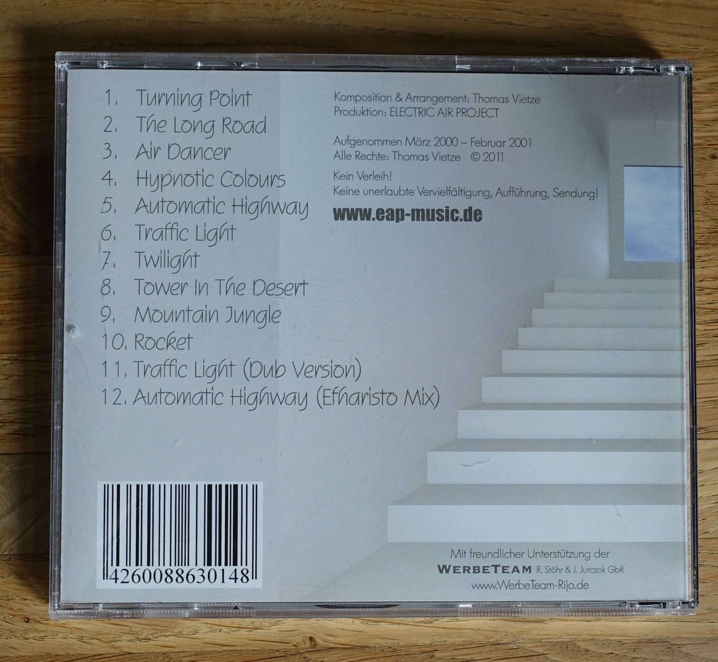 CDs: Electric Air Project - Point Of No Return - D19 – Gebraucht aus Sessa von discoverymedia 1