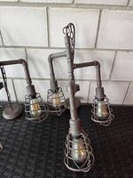2 Lampes design industriel Eglo