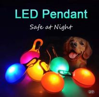 LED Hund Halsband Nacht Licht Leucht Grün