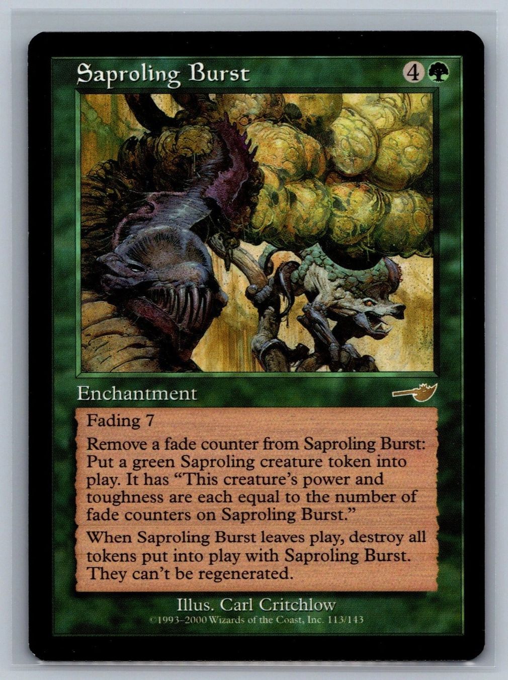 Magic The Gathering Carte collezionabili: Saproling Burst  - MtG - EN – Usato da Bolligen venduto da Gurkenfeld