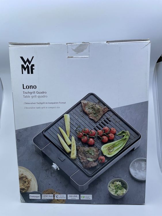 WMF Tischgrill elektro Quadro kleiner Elektrogrill Kaufen auf Ricardo