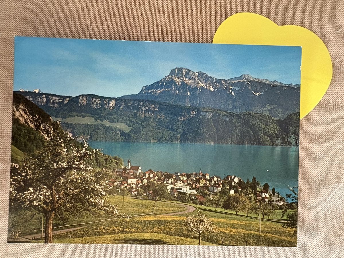Cartoline postali: AK von Gersau – Usato da Rümlang venduto da Kartenpost1