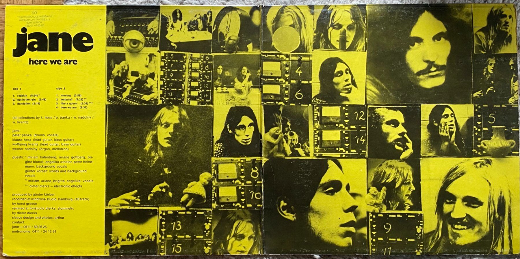 Vinyles: Jane - Here We Are LP 1973 – D'occasion à Forch par xtcpiemont 2