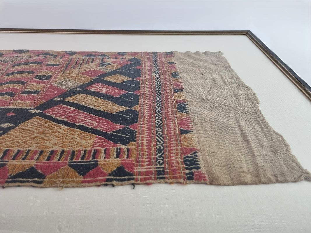 Foto & Immagini: Sumatra Stoffbild 18.Jh. / Schiffe | 85x121x1.5 cm – Usato da Wangen b. Olten venduto da Restwert_Wangen 6