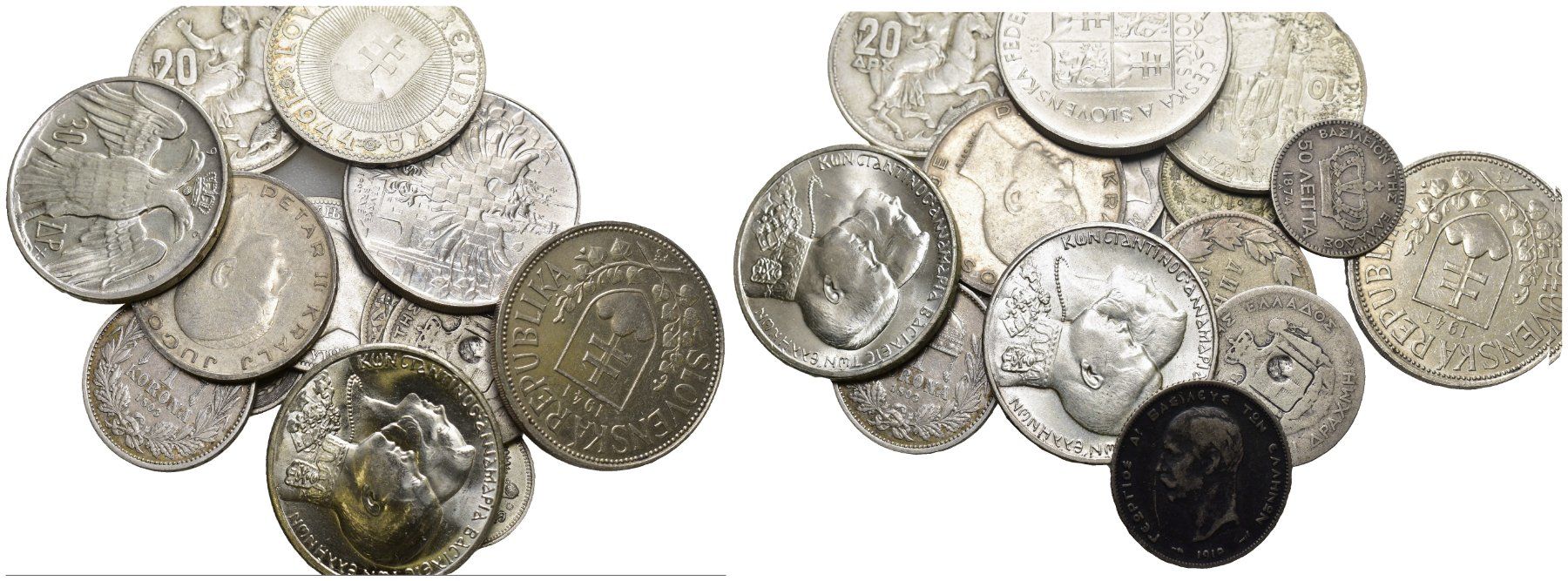 Toutes les monnaies: Osteuropa Lot Silber – D'occasion à Bern par numismatictops