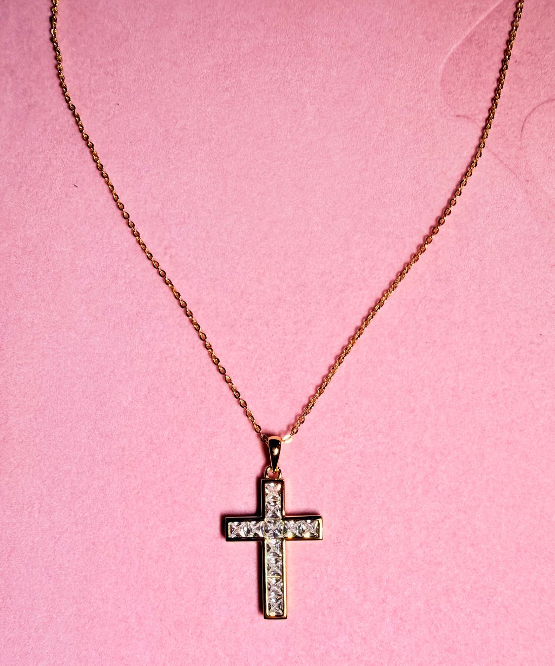 Ketten: Collier Croix Éclat – Neu und originalverpackt aus St-Maurice von Sandrinette123 2