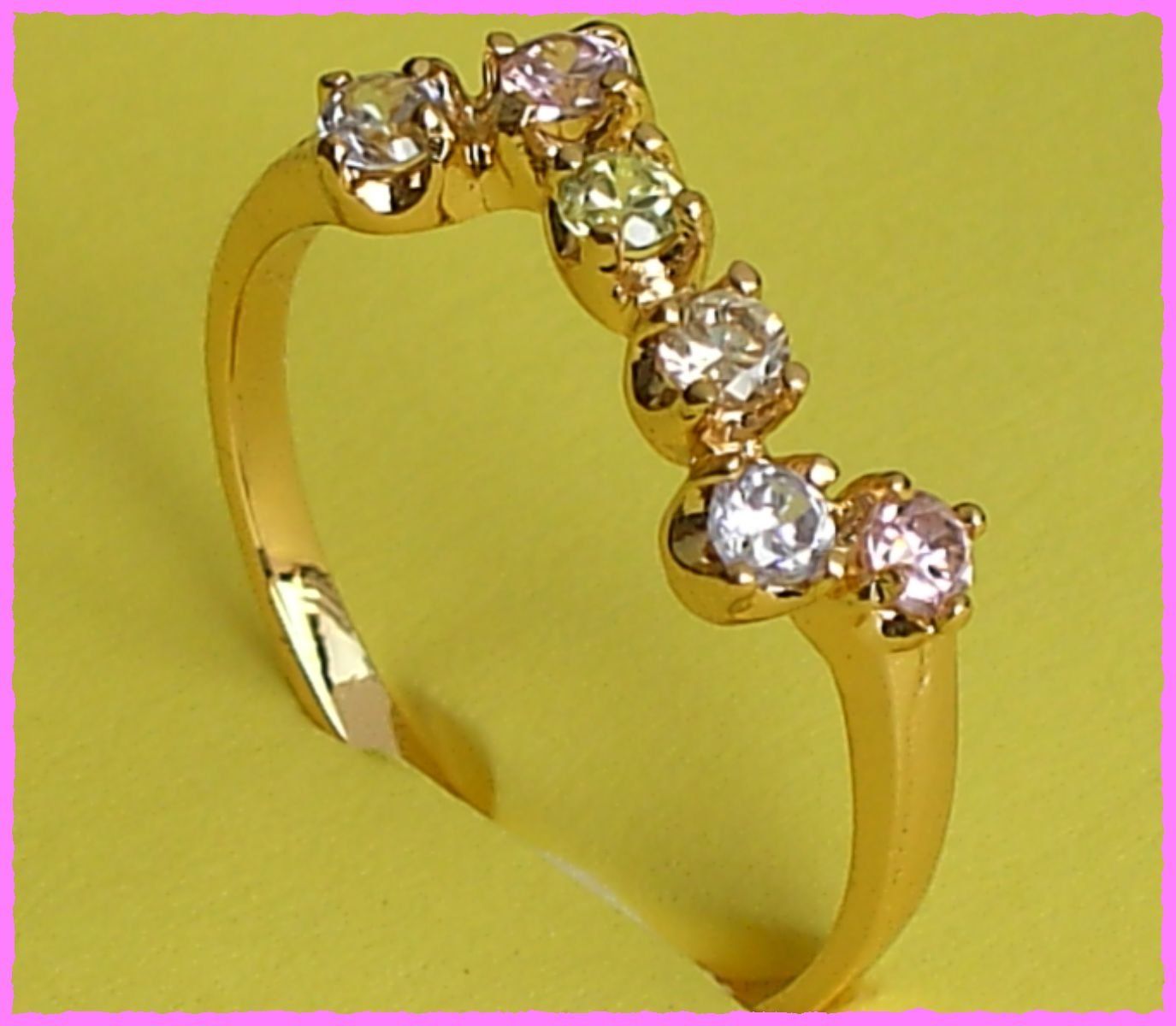 Anelli: Bezaubernder Ring mit Zirkonia – Nuovo e nell'imballaggio originale da Oberglatt ZH venduto da Diamond-Girl 3