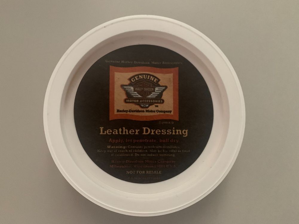 HarleyDavidson® Leather Dressing NEU & OVP Kaufen auf Ricardo