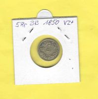 5 Rp 1850 BB/u.E. vz+/Auflage unklar/Handelpris mind.Fr 75.-