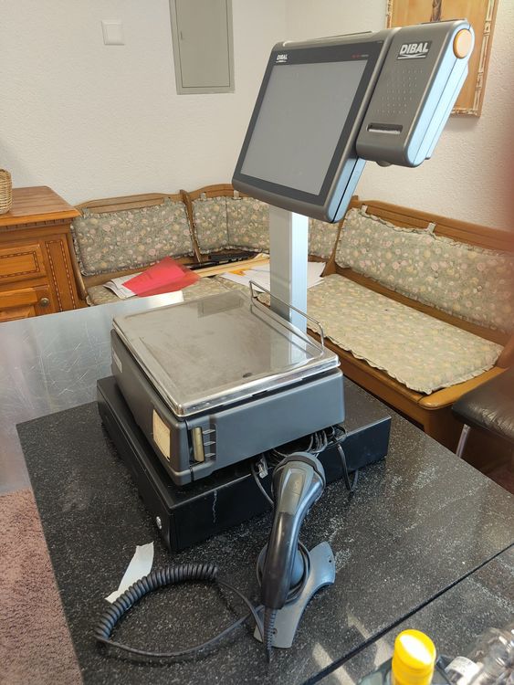 DeAO 3-in-1 Supermarkt Spielzeug - Mit Kasse, Scanner & Kaffeemaschine Für Kinder