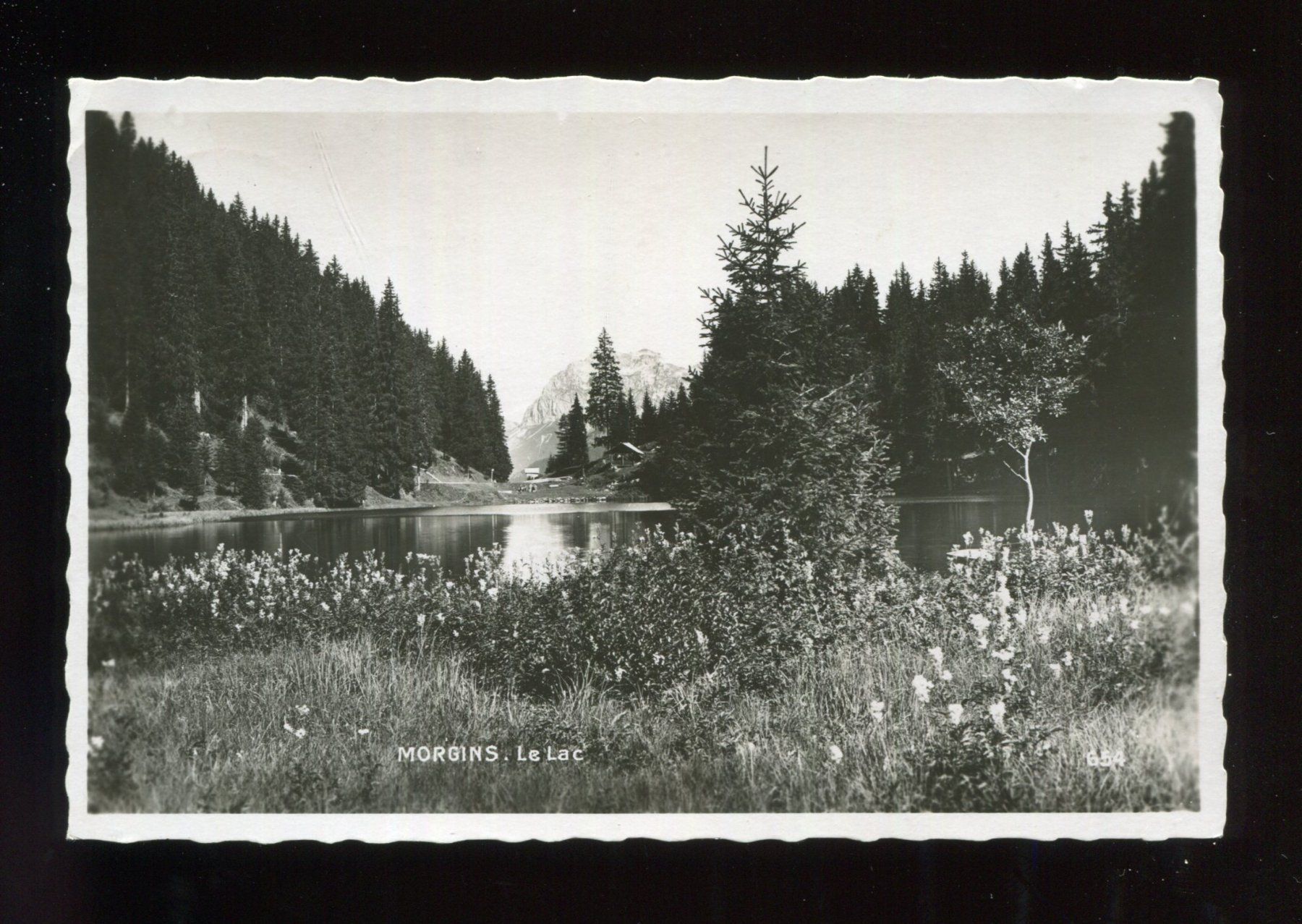 Cartoline postali: Morgins. Le Lac, Troistorrents – Usato da Aarau venduto da Elmaar41
