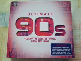 CDs utlimate 90's 4 cds 