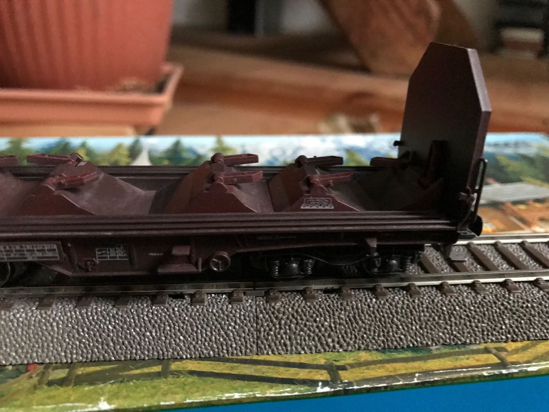 Märklin Modellini di ferrovie: märklin teleskophaubenwagen – Usato da Liestal venduto da ozo2005 2