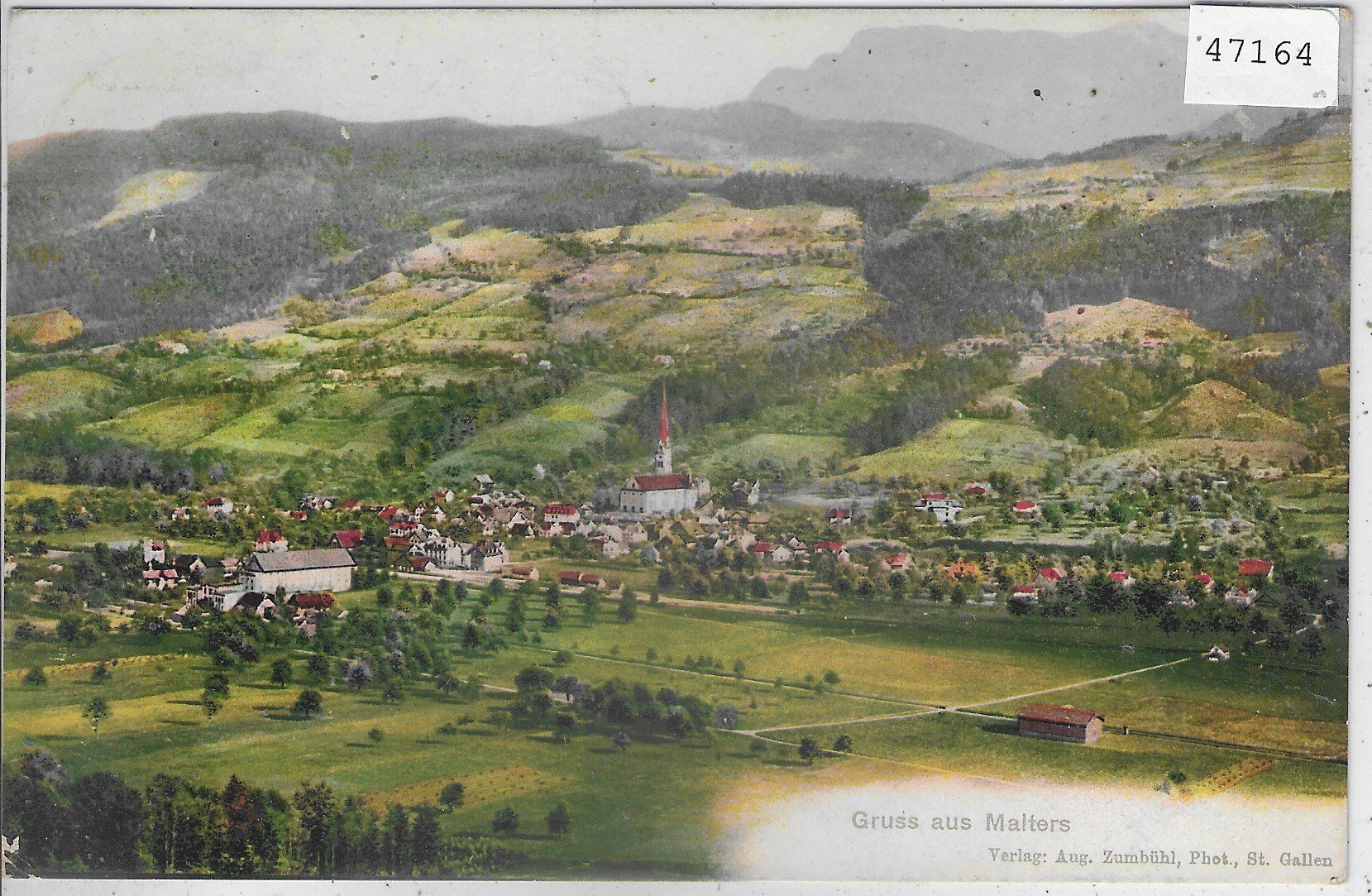Cartoline postali: Gruss aus Malters - Litho – Usato da Ettingen venduto da Kartenplanet
