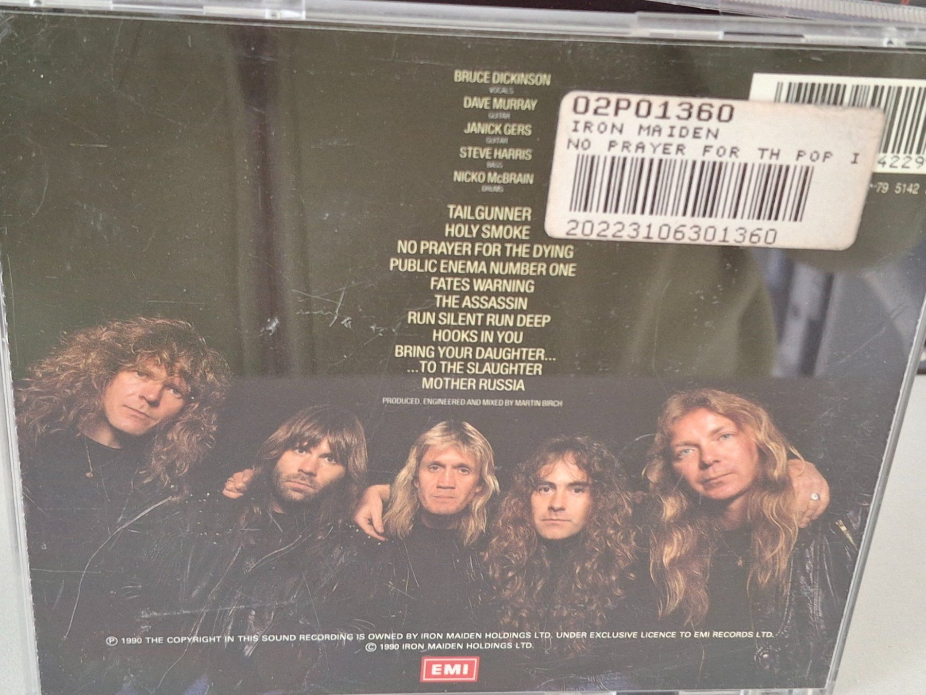 CD: CD Iron Maiden - No Prayer For The Dying – Usato da Aarberg venduto da Jackup1 1