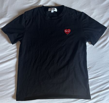 T-Shirt PLAY COMME des GARCONS schwarz Grösse M