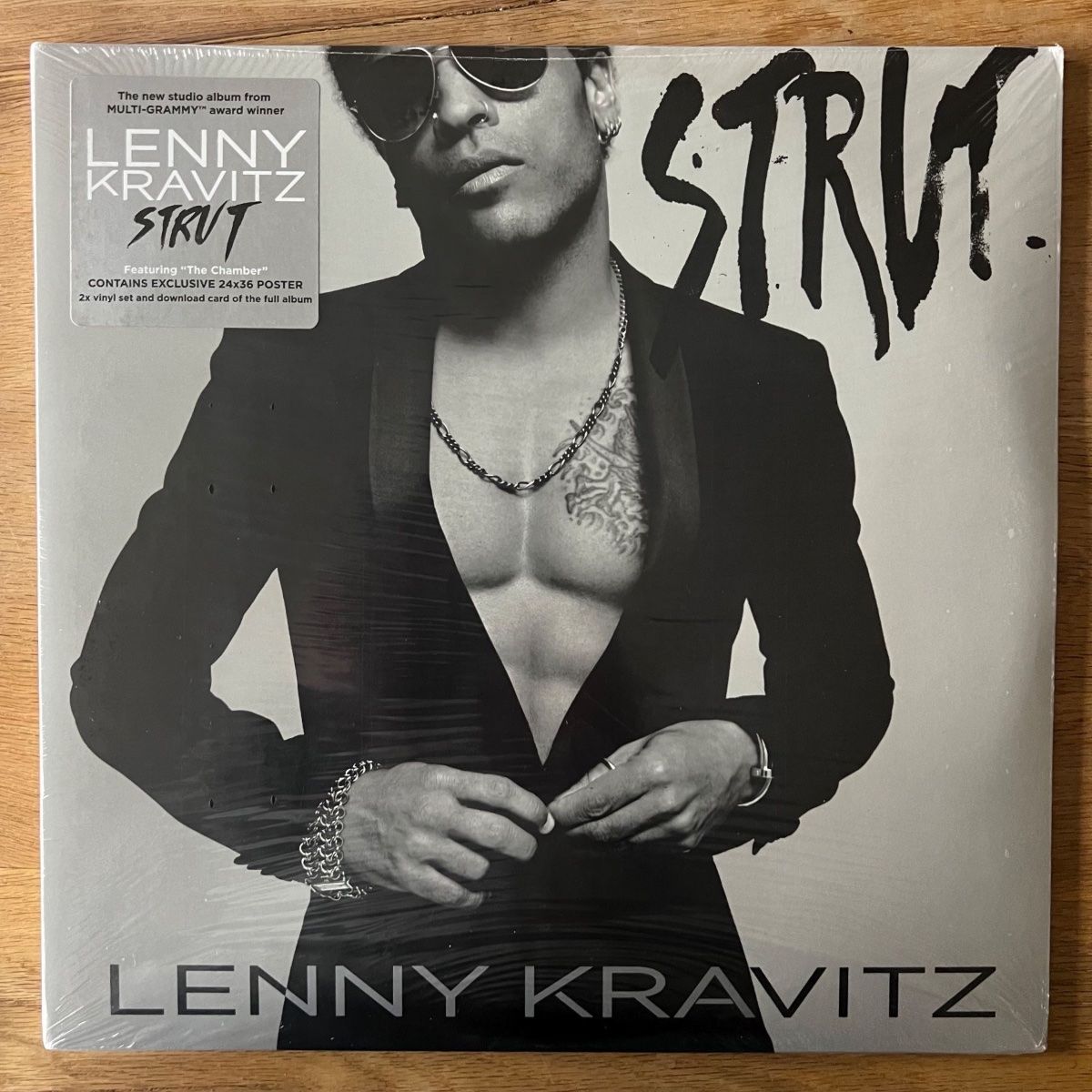 Dischi in vinile: Lenny Kravitz - Strut / 2 LP - 1. EU-Press. 2014 - NEW – Nuovo e nell'imballaggio originale da Gais venduto da soundcave57