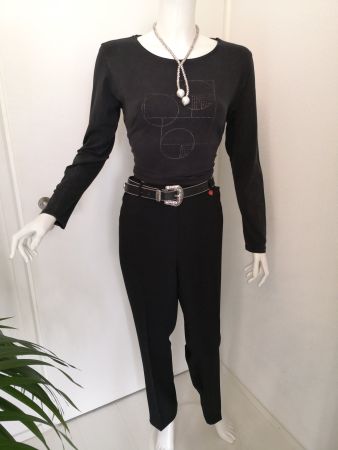 🤩SOMEDAY LANGARM T-SHIRT SCHWARZ MIT SILBER DRUCK