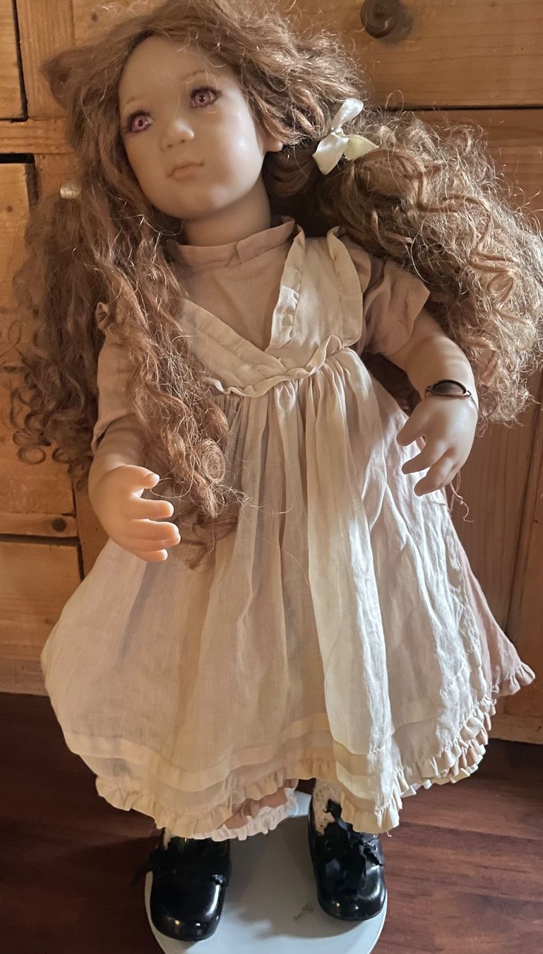 Annette Himstedt Bambole: Wunderschöne Künstlerpuppe "Esme" – Usato da Malters venduto da canterburri