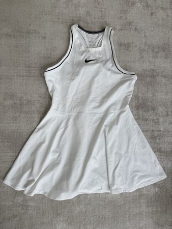 Nike Tennis Kleid Gr. M - Sommer Sportkleider - Weiss - Dri-