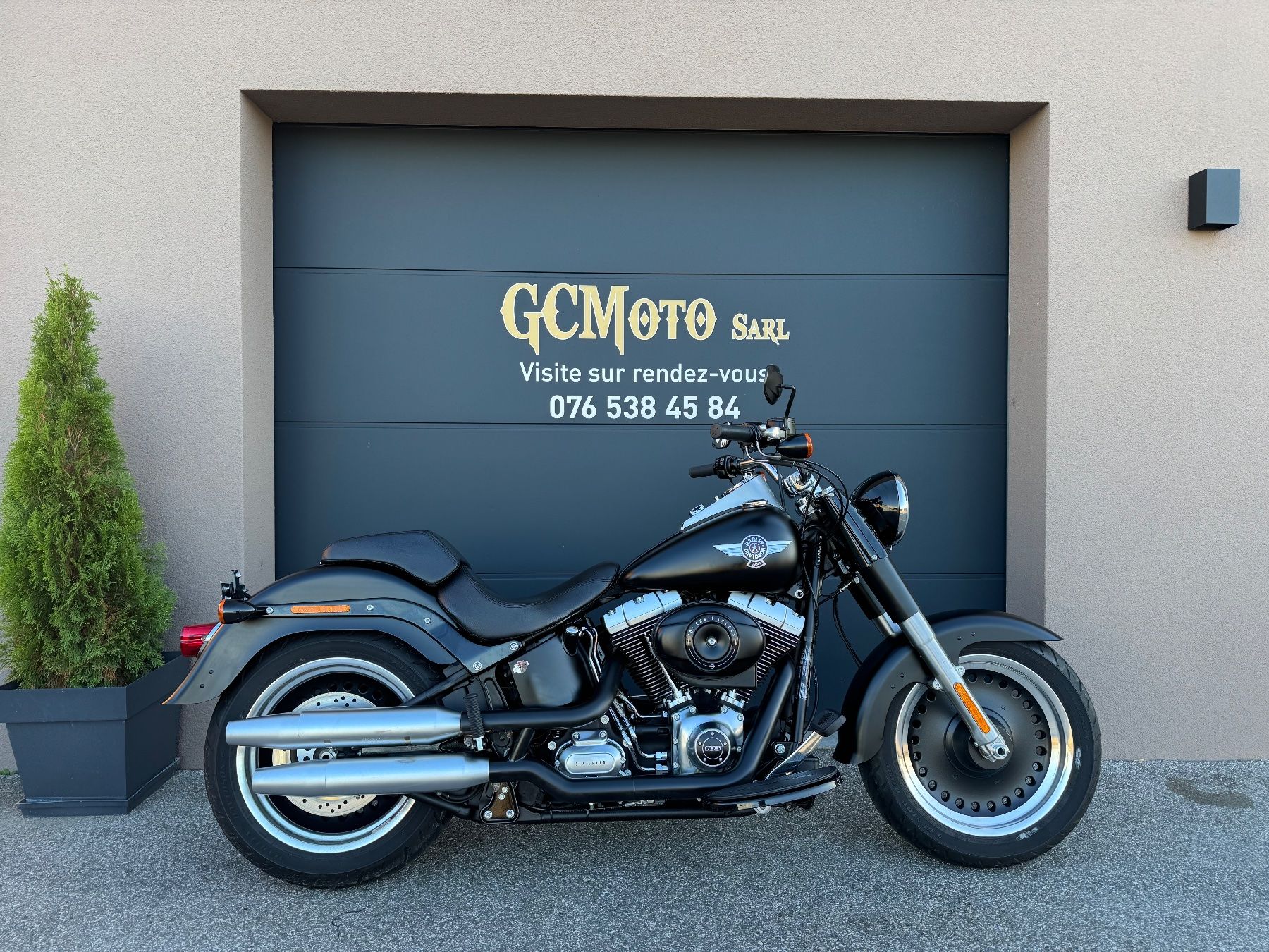Harley-Davidson Cruisers: Harley Davidson Fat Boy 103 Softail LEASING POSSIBLE – D'occasion à Echallens par HD90