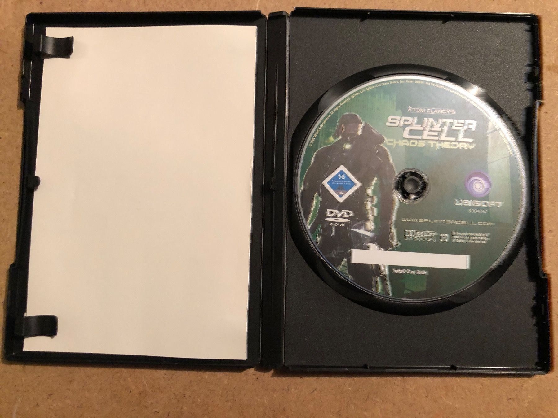 Giochi: Splinter Cell Chas Theory für PC – Usato da Kestenholz venduto da Inna09 2