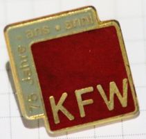 KFW 75 Jahre Pin, Krankenfürsorge Winterthur (heute sanitas)