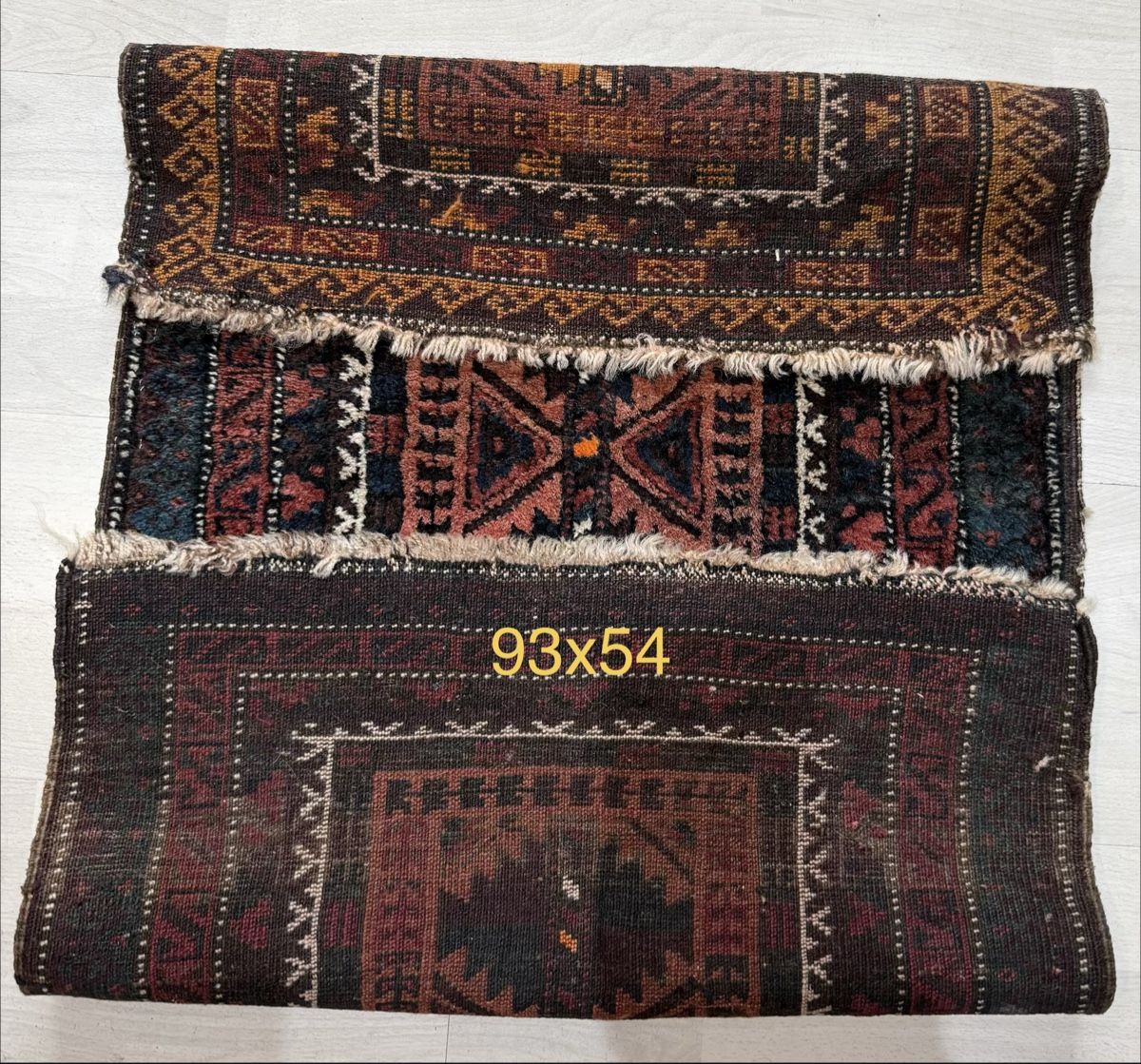 Teppiche: Orientteppich  Beluch,Handgefertigt 94x54.cm – Gebraucht aus Büron von Filadefia-888 2
