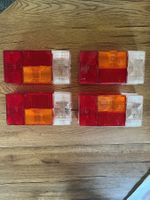 HELLA 4x Rücklichtglas / Heckleuchten - Lichtscheibe 9EL 136