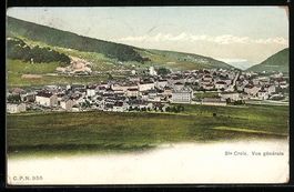 AK Ste. Croix, Vue générale, 1908