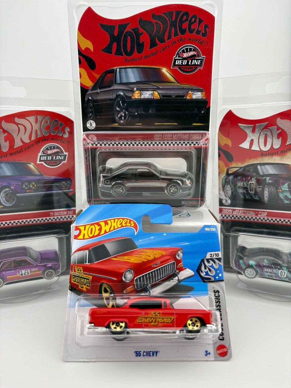 Hot Wheels Modellini d'auto: Hot Wheels 55 Chevy Cool Classics - 2026 - 180/250 – Nuovo e nell'imballaggio originale da Flawil venduto da HeisseReifen