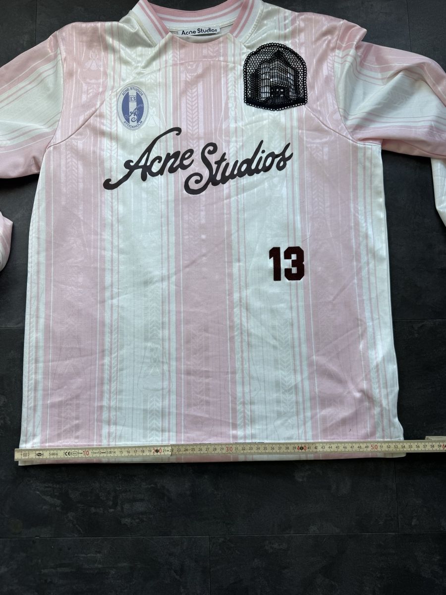 Canottiere & Pantaloni: Acne Studios Pink Football Jersey – Usato da Zürich venduto da forestF4iry 6