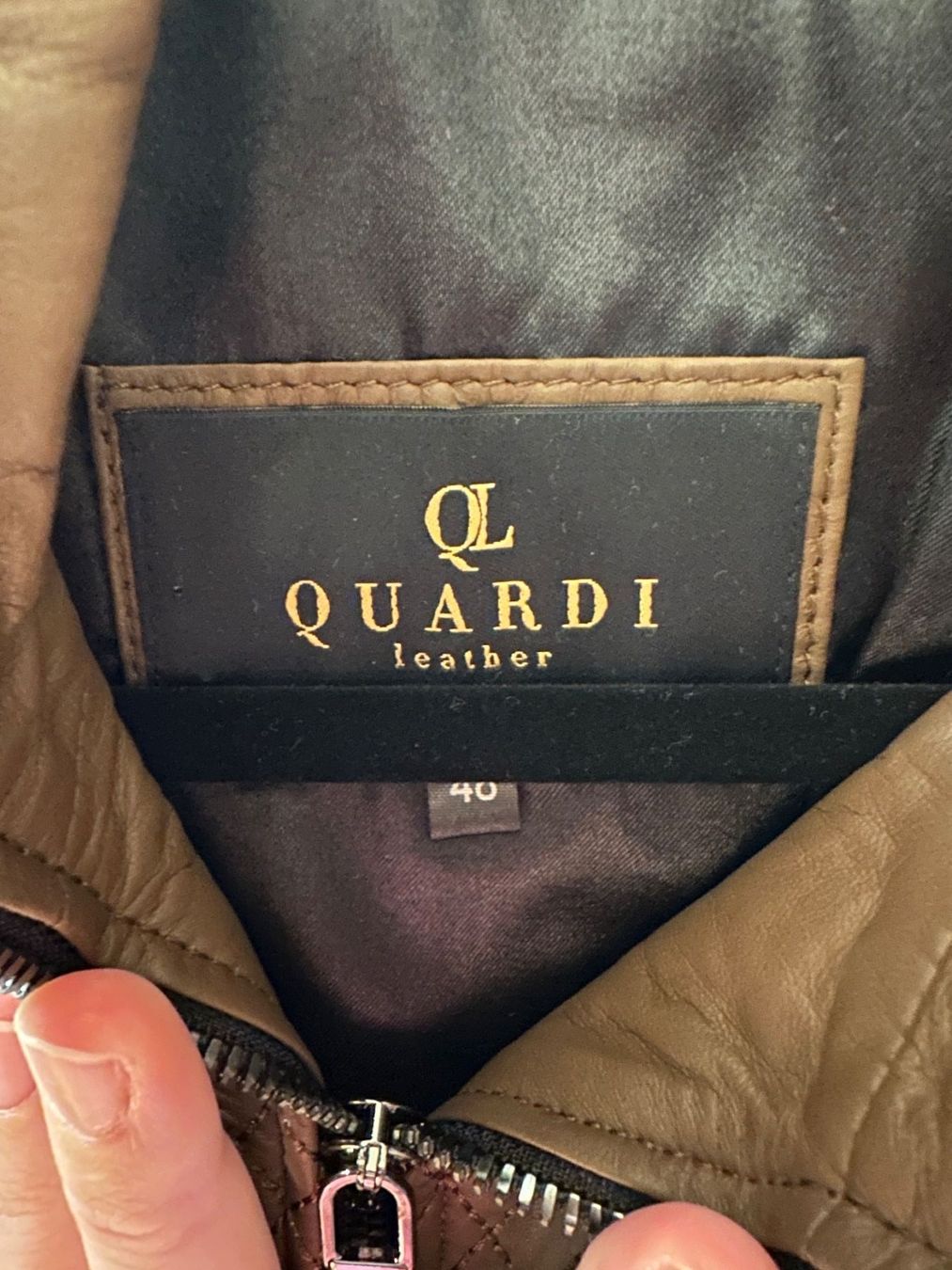 Giacche: Lederjacke Braun M – Nuovo e nell'imballaggio originale da Frümsen venduto da Swissline90 3