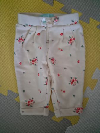 Baby Hose mit Blumenmotif Gr. 59