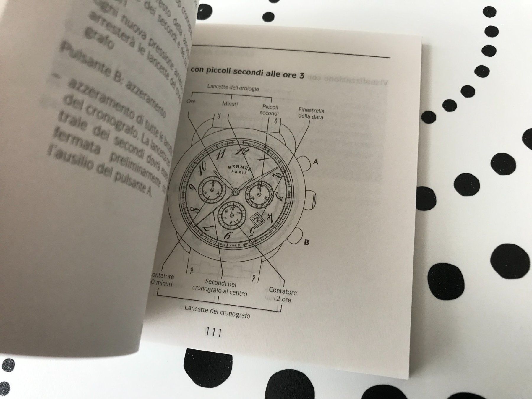 Hermès Documenti: HERMES ORIGINAL - OPERATING INSTRUCTIONS FOR US WATCHES !!! – Nuovo (secondo la descrizione) da Epalinges venduto da dream-watch 5