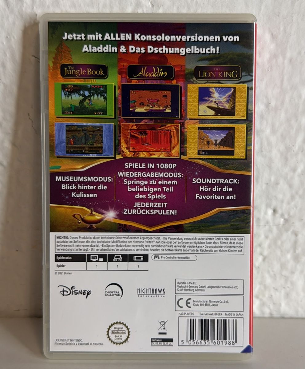 Nintendo Jeux: Disney Classic Games Collection - Switch Game – D'occasion à Ehrendingen par bubulence 1