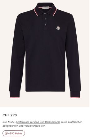 Moncler Poloshirt G M